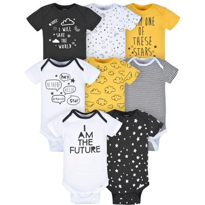 Gerber Onesies-Babybodys „Fuchs“ für Jungen, 8er-Pack Gerber Onesies-Babybodys „Fuchs“ für Jungen, 8er-Pack