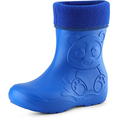 Ladeheid Eva Kinder Jungen Mädchen Gummistiefel Regenschuhe gefüttert LA-CA-11 (Blau, 22/23 EU) Ladeheid Eva Kinder Jungen Mädchen Gummistiefel Regenschuhe gefüttert LA-CA-11 (Blau, 22/23 EU)