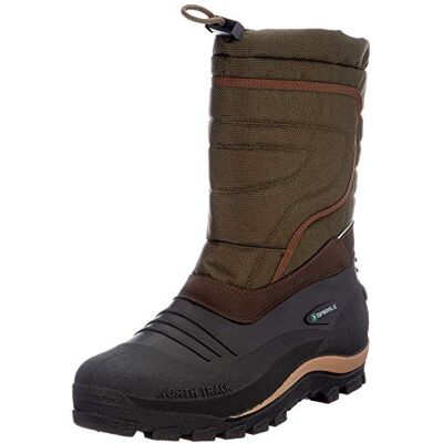 Spirale Herren Elite Schneestiefel, Grün Brown 05500800, 45 EU Spirale Herren Elite Schneestiefel, Grün Brown 05500800, 45 EU