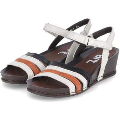 ART 1943 I Imagine Damen-Sandalen, Cremefarben/Schwarz, 41 EU ART 1943 I Imagine Damen-Sandalen, Cremefarben/Schwarz, 41 EU