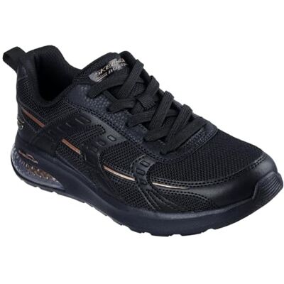 Skechers Damen Bobs Vision Air Tiered Vision Turnschuhe, Black Synthetic/Textile, 38.5 EU Skechers Damen Bobs Vision Air Tiered Vision Turnschuhe, Black Synthetic/Textile, 38.5 EU