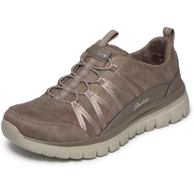 Skechers Damen Graceful Cozy Hug Turnschuhe, Dark Taupe Perform Tex, 40 EU Skechers Damen Graceful Cozy Hug Turnschuhe, Dark Taupe Perform Tex, 40 EU