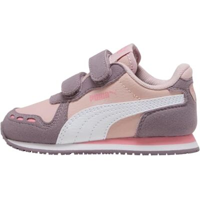 Puma Unisex Baby Cabana Racer SL 20 V INF Sneaker, Mauve Mist White-Plum Jam, 21 EU Puma Unisex Baby Cabana Racer SL 20 V INF Sneaker, Mauve Mist White-Plum Jam, 21 EU