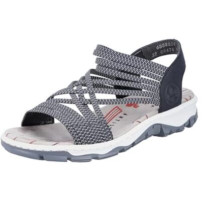 Rieker Damen Sandalen 68888-14 blau Gr. 38 Rieker Damen Sandalen 68888-14 blau Gr. 38