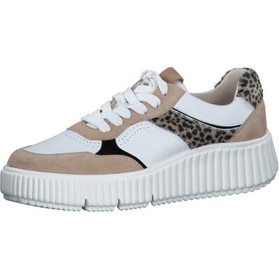 Tamaris Schnürer Damen sportlich beige,EU 36 Tamaris Schnürer Damen sportlich beige,EU 36