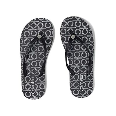 Calvin Damen Sarminya Flipflop, Schwarz Multi, 40 EU Calvin Damen Sarminya Flipflop, Schwarz Multi, 40 EU