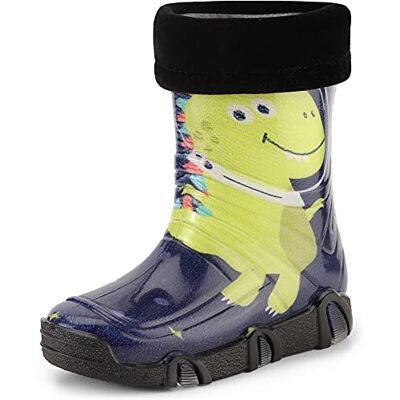 Ladeheid Kinder Mädchen Jungen Gummistiefel Gefüttert Swk2021 (Muster-47, 21/22 EU) Ladeheid Kinder Mädchen Jungen Gummistiefel Gefüttert Swk2021 (Muster-47, 21/22 EU)