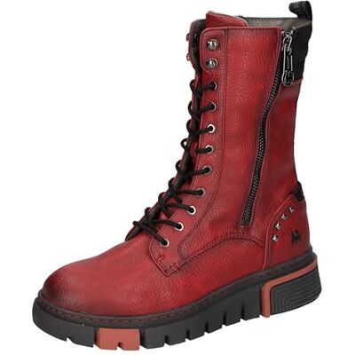 LERROS Damen 1545-501 Halblange Stiefel, Rot, 37 EU LERROS Damen 1545-501 Halblange Stiefel, Rot, 37 EU
