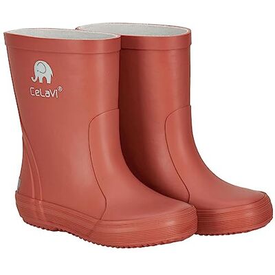 Celavi Mädchen Basic Wellies Solid Rain Boot, Rot, 31 EU Celavi Mädchen Basic Wellies Solid Rain Boot, Rot, 31 EU