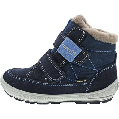 Superfit Groovy mit Lammfellfutter warm gefütterte Gore-Tex Schneestiefel, BLAU/BLAU 8000, 22 EU Superfit Groovy mit Lammfellfutter warm gefütterte Gore-Tex Schneestiefel, BLAU/BLAU 8000, 22 EU
