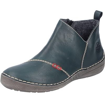 Rieker Damen Stiefeletten 52574-54 grün Gr. 42 Rieker Damen Stiefeletten 52574-54 grün Gr. 42