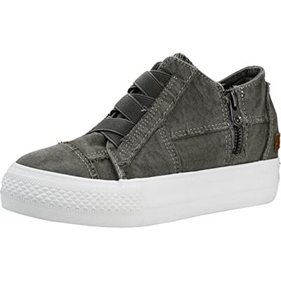 Blowfish Damen Spielen Modischer Sneaker, grau, 38 EU Blowfish Damen Spielen Modischer Sneaker, grau, 38 EU