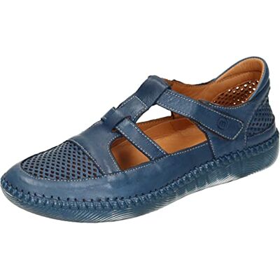 Manitu Damen 840071-05 Slipper, blau, 37 EU Manitu Damen 840071-05 Slipper, blau, 37 EU