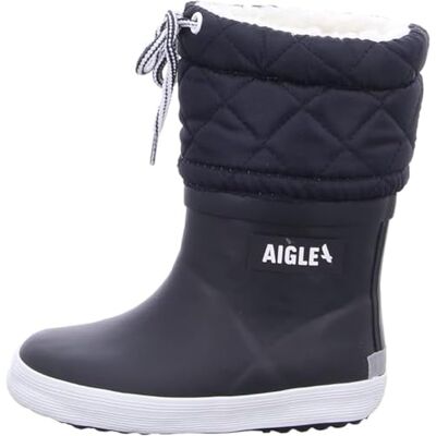 Aigle Unisex Kid's Giboulee 2 Rain Boot, Marine Blanc, 3.5 UK Child Aigle Unisex Kid's Giboulee 2 Rain Boot, Marine Blanc, 3.5 UK Child