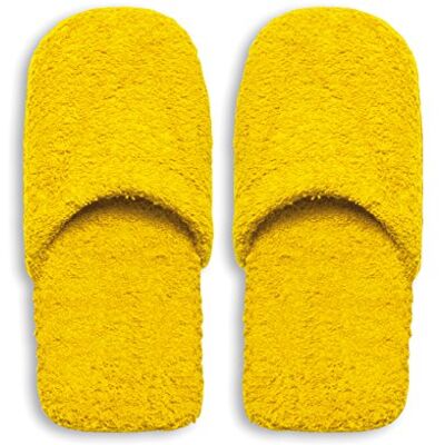 Excelsa Badezimmer Warm Hausschuhe Herren, Frottee, 30 x 12 x 5 cm 30x12x5 cm gelb Excelsa Badezimmer Warm Hausschuhe Herren, Frottee, 30 x 12 x 5 cm 30x12x5 cm gelb