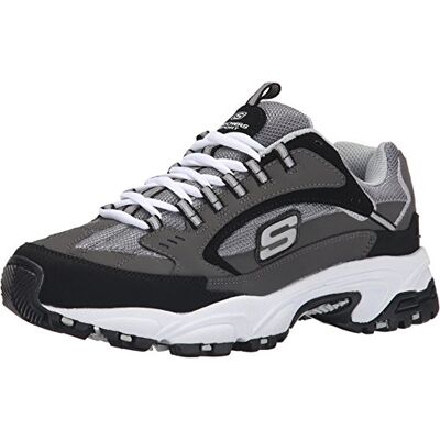 Skechers Stamina Nuovo Herren, ,, Charcoal/Black, 11 3E US Skechers Stamina Nuovo Herren, ,, Charcoal/Black, 11 3E US