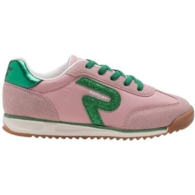 Replay Mädchen Sneaker, Pink Green (Rosa), 36 Replay Mädchen Sneaker, Pink Green (Rosa), 36