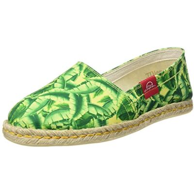 Miss Hamptons Damen Palm Springs Espadrilles, grün Miss Hamptons Damen Palm Springs Espadrilles, grün