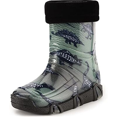 Ladeheid Kinder Mädchen Jungen Gummistiefel Gefüttert Swk2021 (Muster-50, 21/22 EU) Ladeheid Kinder Mädchen Jungen Gummistiefel Gefüttert Swk2021 (Muster-50, 21/22 EU)
