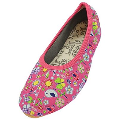 Beck Mädchen Birds Gymnastikschuhe, Pink, 34 EU Beck Mädchen Birds Gymnastikschuhe, Pink, 34 EU