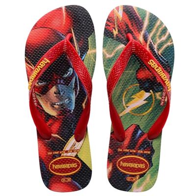 Havaianas Top Herois Dc Unisex FlipFlop Ruby Red 33 EU Havaianas Top Herois Dc Unisex FlipFlop Ruby Red 33 EU