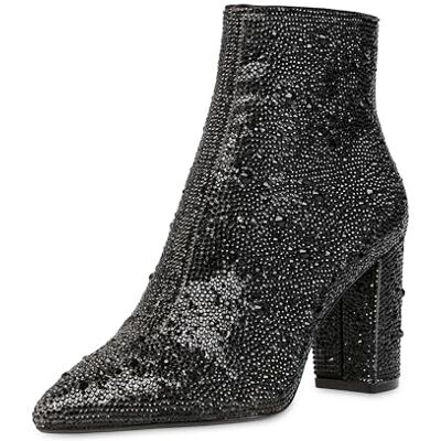 Betsey Johnson Damen Cady Stiefelette, schwarz, 36.5 EU Betsey Johnson Damen Cady Stiefelette, schwarz, 36.5 EU