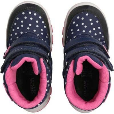 Geox Baby Girl B FLANFIL GIRL B ABX ANKLE BOOTS NAVY/FUCHSIA 20_EU Geox Baby Girl B FLANFIL GIRL B ABX ANKLE BOOTS NAVY/FUCHSIA 20_EU