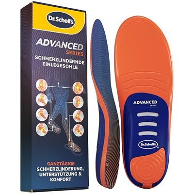 Dr. Scholl's Dr. Scholl’s Advanced Schmerzfrei-Einlagen Herren Damen, robuste orthopädische Einlagen für Arbeits"schuhe & Stiefel, Plantarfasziitis & Fußgewölbestütze, stoßdämpfend, belastbar bis 150 kg, 35.5-36.5 Dr. Scholl's Dr. Scholl’s Advanced Schmerzfrei-Einlagen Herren Damen, robuste orthopädische Einlagen für Arbeits"schuhe & Stiefel, Plantarfasziitis & Fußgewölbestütze, stoßdämpfend, belastbar bis 150 kg, 35.5-36.5