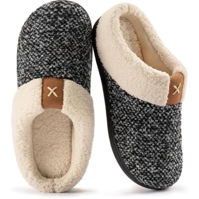ULTRAIDEAS ULTRAIDAS Hausschuhe Damen, Slippers Women Pantoletten Warme Plüsch Hausschuhe für Damen, Weiche Flache Plüsch Pantoffeln Bequeme Rutschfeste Outdoor/Indoor,Schwarz EU 40/41 ULTRAIDEAS ULTRAIDAS Hausschuhe Damen, Slippers Women Pantoletten Warme Plüsch Hausschuhe für Damen, Weiche Flache Plüsch Pantoffeln Bequeme Rutschfeste Outdoor/Indoor,Schwarz EU 40/41
