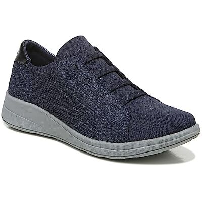 LifeStride BZees Damen, Golden Knit Sneaker, Blau Metallic, 43 EU LifeStride BZees Damen, Golden Knit Sneaker, Blau Metallic, 43 EU