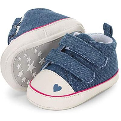 Sterntaler Baby-Schuh, Baby Mädchen Stiefel, Blau (Marine 300), 21/22 EU (12-18 Months Baby UK) Sterntaler Baby-Schuh, Baby Mädchen Stiefel, Blau (Marine 300), 21/22 EU (12-18 Months Baby UK)
