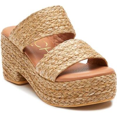 Coconuts by Matisse Damen Ocean Ave Schiebe-Sandalen, Cognac, 37.5 EU Coconuts by Matisse Damen Ocean Ave Schiebe-Sandalen, Cognac, 37.5 EU