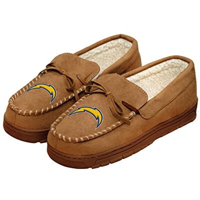 FOCO NFL Herren Mokassin-Hausschuhe mit Fußball-Logo, Herren, Football Team Logo Moccasin Slippers Shoes, Team Color, Large/Size 11-12 FOCO NFL Herren Mokassin-Hausschuhe mit Fußball-Logo, Herren, Football Team Logo Moccasin Slippers Shoes, Team Color, Large/Size 11-12