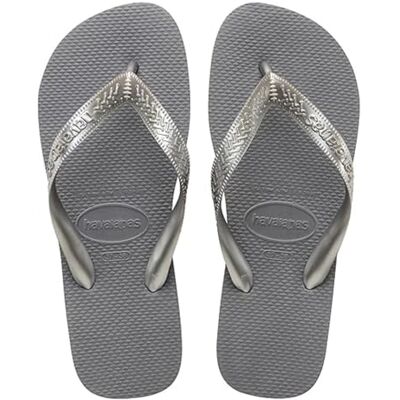 Havaianas Top Tiras Damen FlipFlop Steel Grey 35 EU Havaianas Top Tiras Damen FlipFlop Steel Grey 35 EU