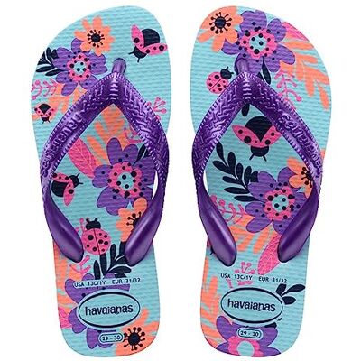 Havaianas Kids Flores Mädchen FlipFlop Blue Water 23 EU Havaianas Kids Flores Mädchen FlipFlop Blue Water 23 EU