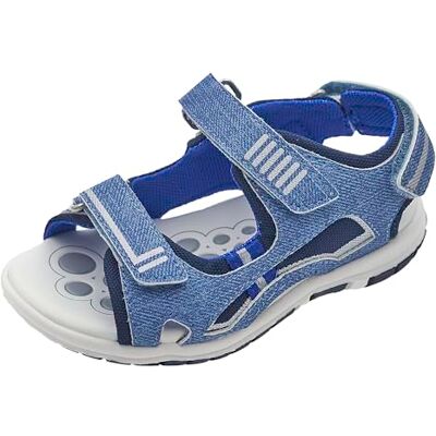 Chicco , Kindersandalen, mit Praktischem, Dreifach Verstellbarem Verschluss, Kinderschuhe für Mädchen und Jungen, Italienisches Design Chicco , Kindersandalen, mit Praktischem, Dreifach Verstellbarem Verschluss, Kinderschuhe für Mädchen und Jungen, Italienisches Design