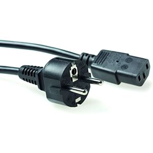 ACT Kaltgerätekabel 2.5m, C13 Kabel, PC Stromkabel, CEE 7/7 Schutzkontakt auf C13 3 Pin – AK5017 Schwarz ACT Kaltgerätekabel 2.5m, C13 Kabel, PC Stromkabel, CEE 7/7 Schutzkontakt auf C13 3 Pin – AK5017 Schwarz