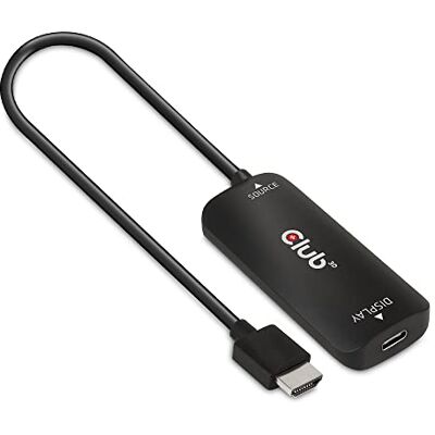 Club 3D CAC-1336 HDMI+ Micro USB auf USB Typ-C 4K120Hz oder 8K30Hz M/F Aktiver Adapter Club 3D CAC-1336 HDMI+ Micro USB auf USB Typ-C 4K120Hz oder 8K30Hz M/F Aktiver Adapter