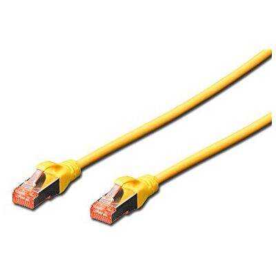 Digitus LAN Kabel Cat 6 7m RJ45 Netzwerkkabel S/FTP Geschirmt Kompatibel zu Cat 6A & Cat 7 Gelb Digitus LAN Kabel Cat 6 7m RJ45 Netzwerkkabel S/FTP Geschirmt Kompatibel zu Cat 6A & Cat 7 Gelb