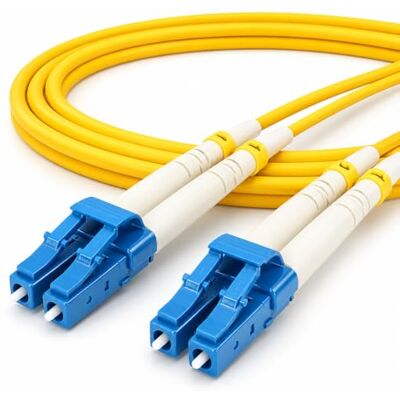1aTTack.de 1x 20m OS1 / OS2 LWL DX DUPLEX Kabel Patchkabel LC/UPC LC/UPC SM SINGLEMODE 9/125 µm LSZH gelb 1aTTack.de 1x 20m OS1 / OS2 LWL DX DUPLEX Kabel Patchkabel LC/UPC LC/UPC SM SINGLEMODE 9/125 µm LSZH gelb
