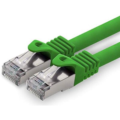 1aTTack.de 15m grün 1 Stück CAT.7 Netzwerkkabel Patchkabel SFTP PIMF LSZH Gigabit Lan Kabel 10Gb s cat7 Rohkabel mitRJ45 Stecker Cat6a kompatibel zu CAT5 CAT6 cat7 cat8 1aTTack.de 15m grün 1 Stück CAT.7 Netzwerkkabel Patchkabel SFTP PIMF LSZH Gigabit Lan Kabel 10Gb s cat7 Rohkabel mitRJ45 Stecker Cat6a kompatibel zu CAT5 CAT6 cat7 cat8