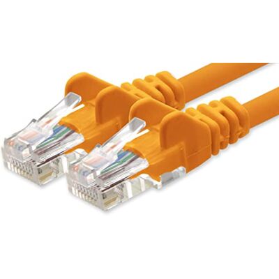 1aTTack.de Netzwerkkabel Cat.6 orange 1x 20m CAT6 Ethernet Kabel Lankabel 1000 Mbits Patchkabel 1aTTack.de Netzwerkkabel Cat.6 orange 1x 20m CAT6 Ethernet Kabel Lankabel 1000 Mbits Patchkabel