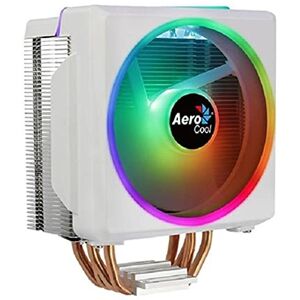 Aerocool CYLON4FW, ARGB CPU Kühler Weiß, TDP 145W, ARGB 12cm Lüfter, HCTT 4 Heatpipes Aerocool CYLON4FW, ARGB CPU Kühler Weiß, TDP 145W, ARGB 12cm Lüfter, HCTT 4 Heatpipes