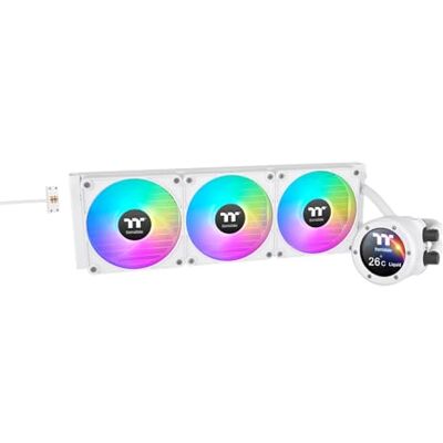 Thermaltake TH420 V2 Ultra EX ARGB Snow 420mm AIO CPU Wasserkühlung 2,1" TFT-LCD (480x480) MagForce 2.0 Quick Connect 3x CT140 EX ARGB Sync PWM sehr leise Intel LGA1851/1700 & AMD AM5 Thermaltake TH420 V2 Ultra EX ARGB Snow 420mm AIO CPU Wasserkühlung 2,1" TFT-LCD (480x480) MagForce 2.0 Quick Connect 3x CT140 EX ARGB Sync PWM sehr leise Intel LGA1851/1700 & AMD AM5