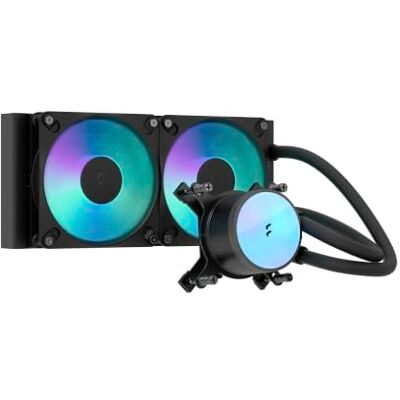 Fractal Design Radius 240 RGB, Black AIO Water Cooling AIO-CPU-Kühler mit Dynamic-3-Lüftern und leistungsstarker Kühlperformance. Fractal Design Radius 240 RGB, Black AIO Water Cooling AIO-CPU-Kühler mit Dynamic-3-Lüftern und leistungsstarker Kühlperformance.