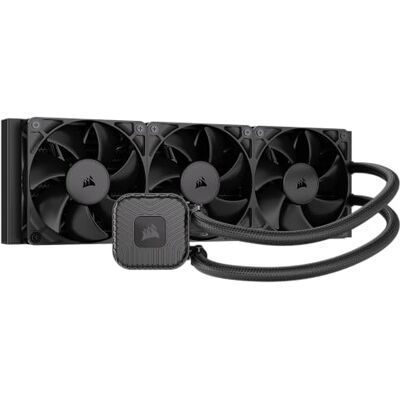 Corsair NAUTILUS 360 RS AIO-Flüssigkeitskühler für CPUs – Schwarz 3x RS120 Lüfter Inbegriffen, AMD AM5/AM4, Intel LGA 1851/1700, Daisy-Chain-Konnektivität, Geräuscharm, Zero RPM-Modus Corsair NAUTILUS 360 RS AIO-Flüssigkeitskühler für CPUs – Schwarz 3x RS120 Lüfter Inbegriffen, AMD AM5/AM4, Intel LGA 1851/1700, Daisy-Chain-Konnektivität, Geräuscharm, Zero RPM-Modus
