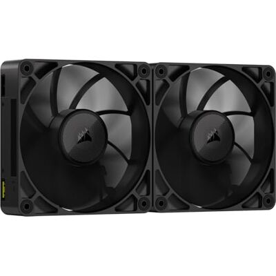 Corsair iCUE LINK RX140 MAX 140mm PWM Dicker Lüfters mit iCUE LINK System Hub – Hochstatischer Druck – Liquid Crystal Polymer – Magnetisches Kuppellager – Doppelpack – Schwarz Corsair iCUE LINK RX140 MAX 140mm PWM Dicker Lüfters mit iCUE LINK System Hub – Hochstatischer Druck – Liquid Crystal Polymer – Magnetisches Kuppellager – Doppelpack – Schwarz
