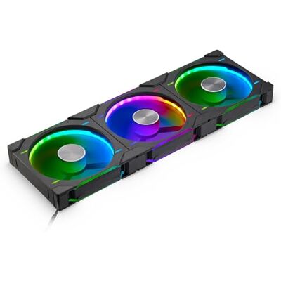 Phanteks D30 PWM Regular Airflow, D-RGB Lüfter, 3er Pack 140mm, schwarz Phanteks D30 PWM Regular Airflow, D-RGB Lüfter, 3er Pack 140mm, schwarz