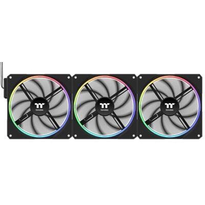 Thermaltake TS140 EX RGB Integrated temperature sensor 3-pack Black Thermaltake TS140 EX RGB Integrated temperature sensor 3-pack Black