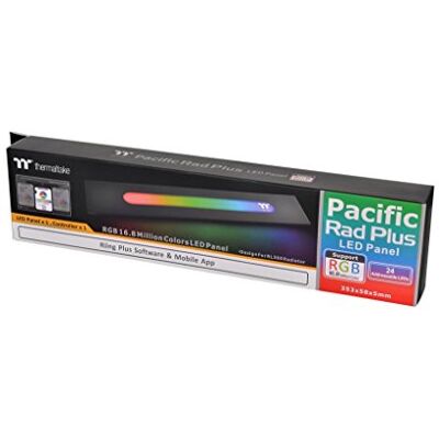 Thermaltake Pacific Rad Plus LED Radiator Panel / RGB Thermaltake Pacific Rad Plus LED Radiator Panel / RGB